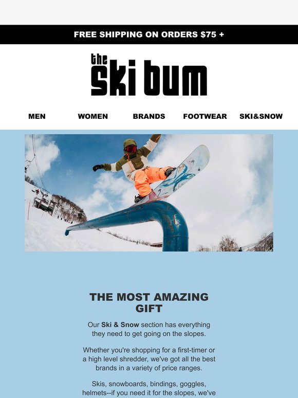 The best in ski and snowboard equipment