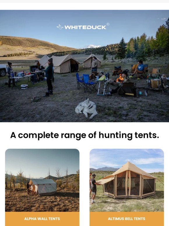 Hunting Tents—Our Complete Range 🏕️