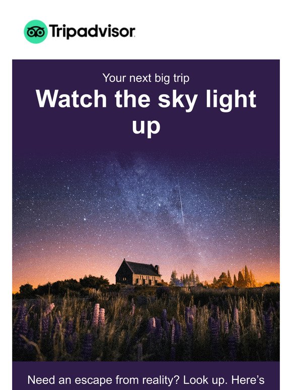 Your next big trip: Stargazing
