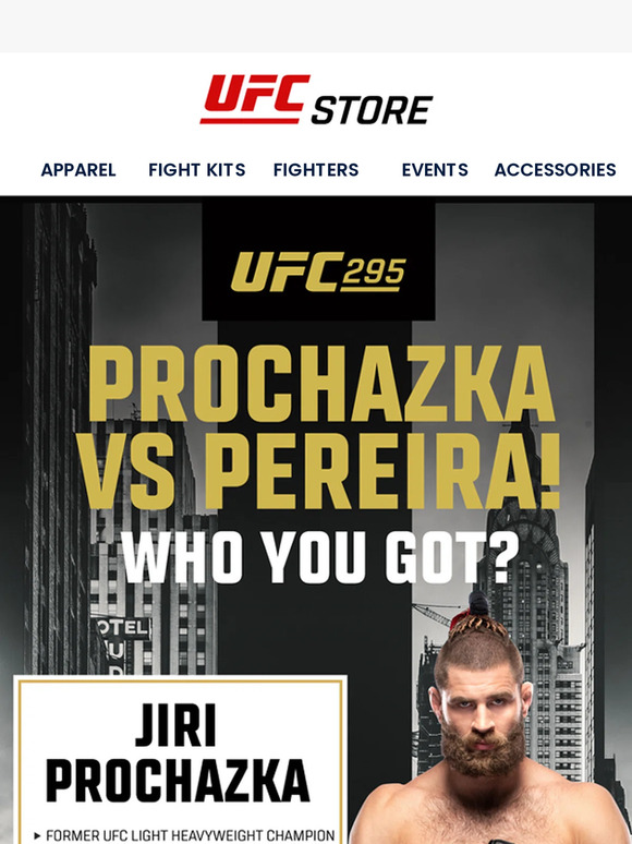 Prochazka vs Pereira! Who you got?