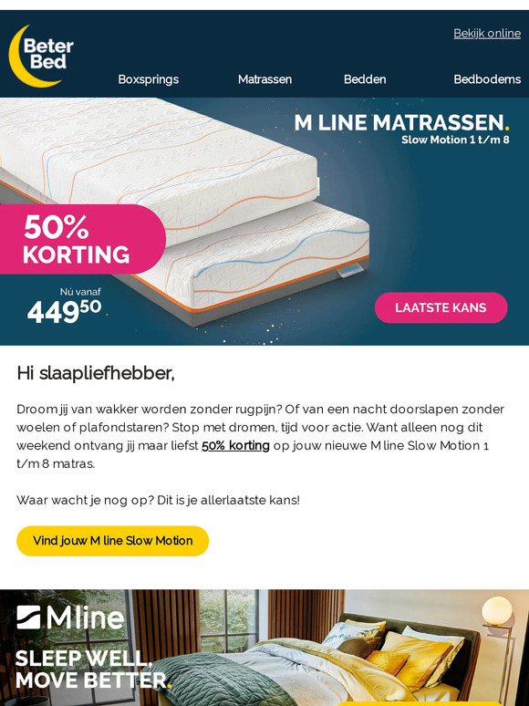 beter bed nl 1 1 gratis op Emma O2 matrassen Milled