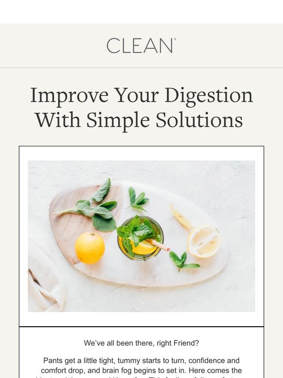 Improve Your Digestion With These Simple Solutions