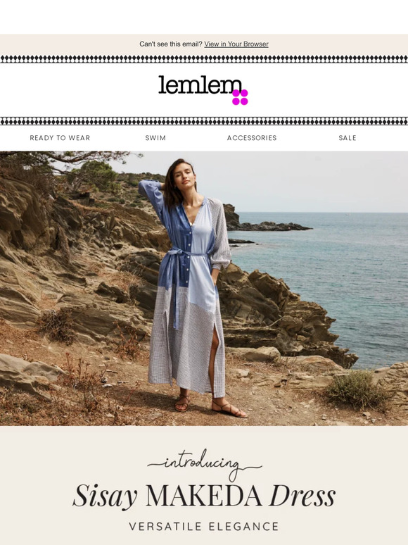 Introducing our new Sisay Makeda Dress 🌊