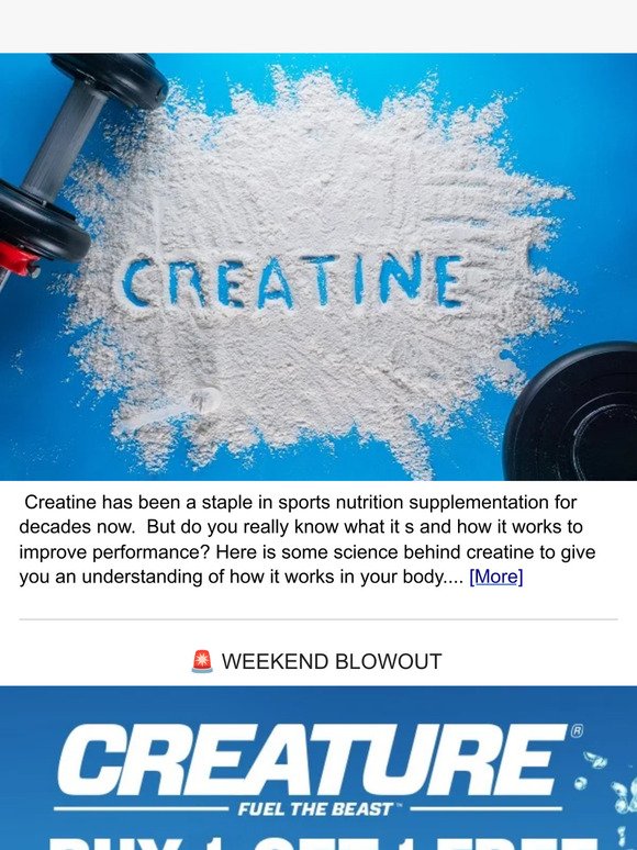 🧪CREATINE: What It Is & How It Works