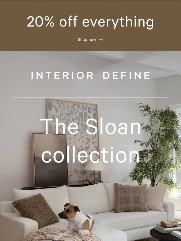 Spotlight on Sloan: Our best-selling sofa