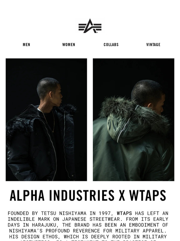 Alpha Industries ALPHA INDUSTRIES X WTAPS Milled