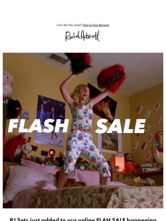 WE'VE ADDED PJ SETS TO OUR FLASH SALE!
