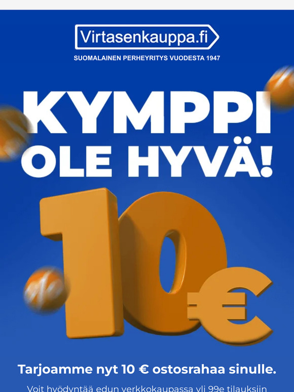 10e ostosrahaa 🖐️ ole hyvä