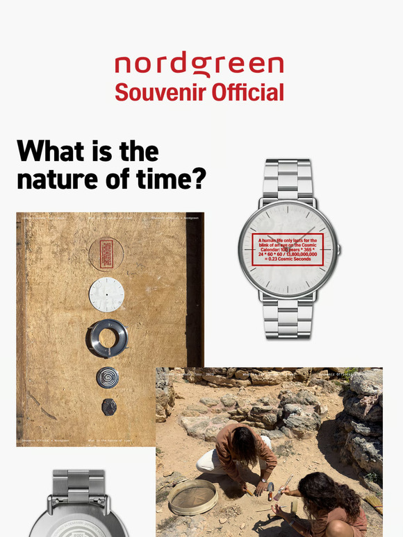 Souvenir x Nordgreen - What is the nature of time?