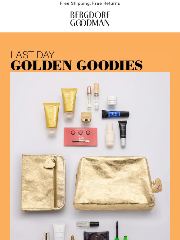 Bergdorf Goodman Golden Goodies Beauty Bag 2023: Full Spoilers