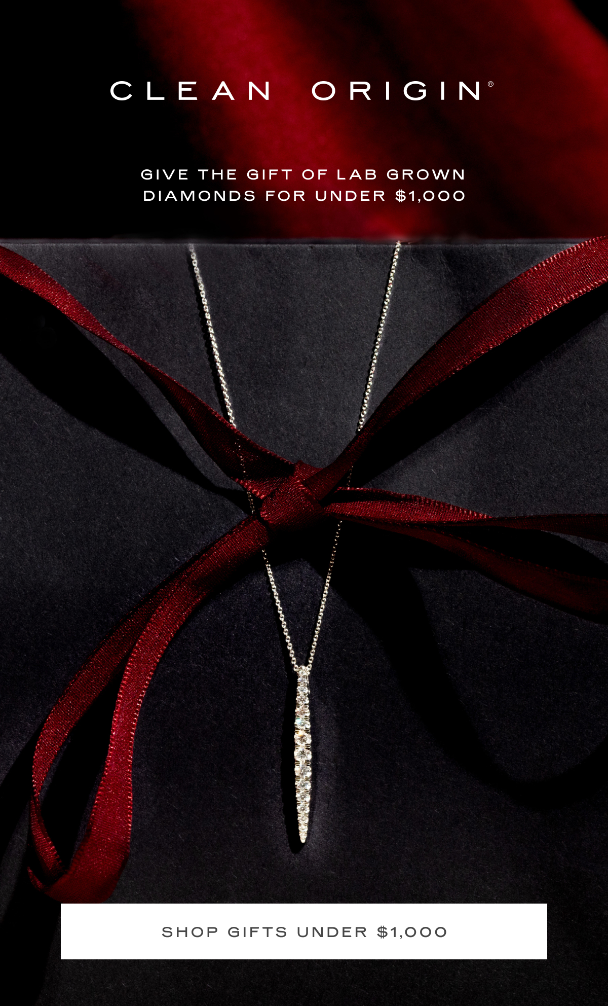 Clean Origin Diamond gifts under 1,000! Milled