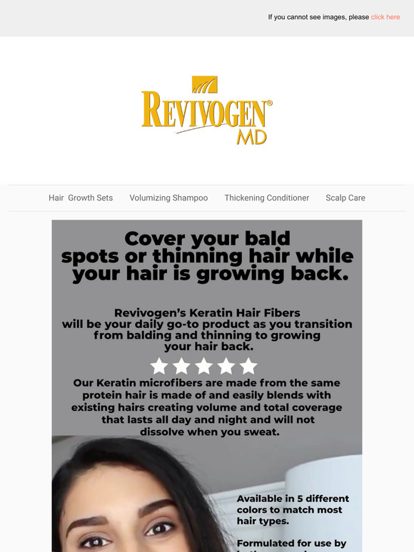 This Will Cover Your Thinning Spots As You Grow Your Hair Back.