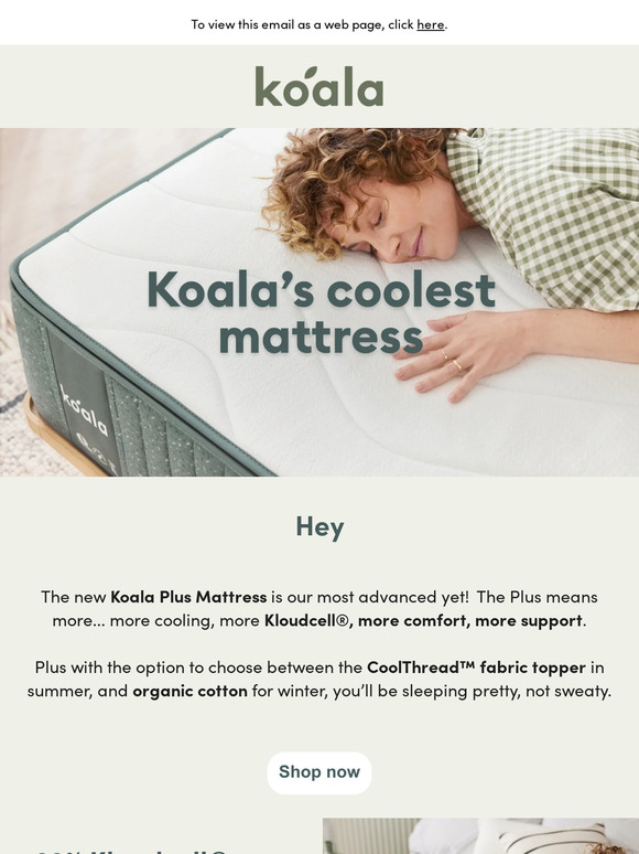 Koala AU Affiliate Koala's coolest mattress has landed just in