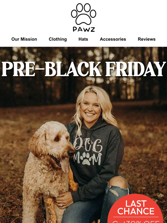 Pre-Black Friday Sale 🐾