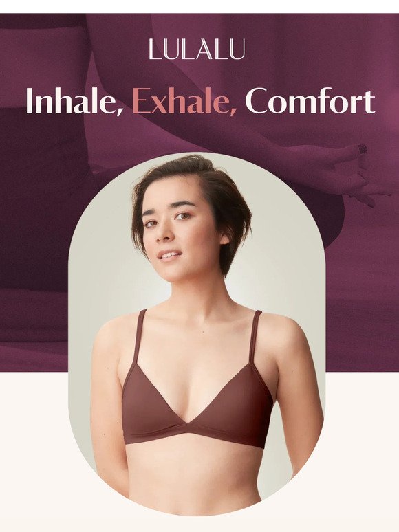 Exhale comfort bra