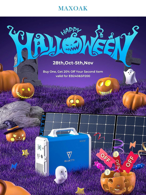 🎃No Tricks, Only Powers - Shop Our Sitewide Halloween Sale