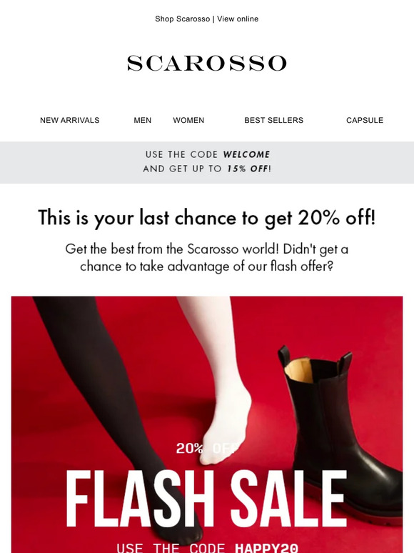This is your last chance to get 20% off!