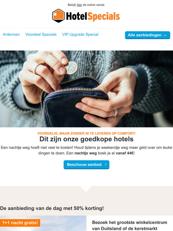 Dit zijn onze goedkope hotels