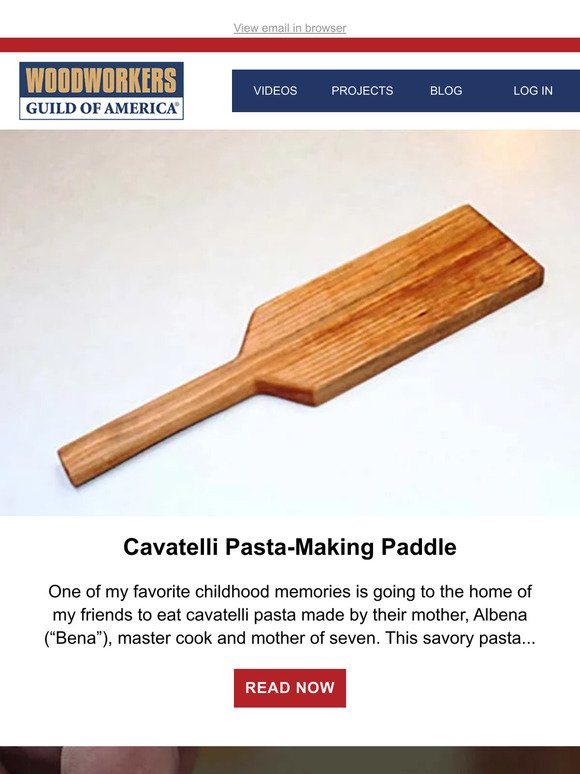 Cavatelli Pasta-Making Paddle