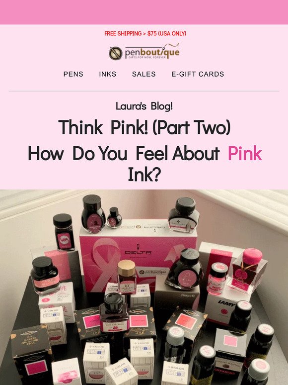 MONDAY READ: Hmm.  Think Pink Part 2