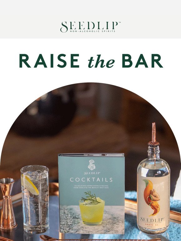 Meet the Seedlip Cocktail Book