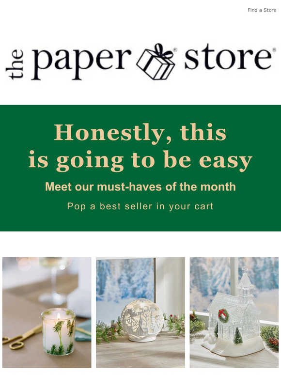 The Paper Store This month's fan favorites 🏆 Milled