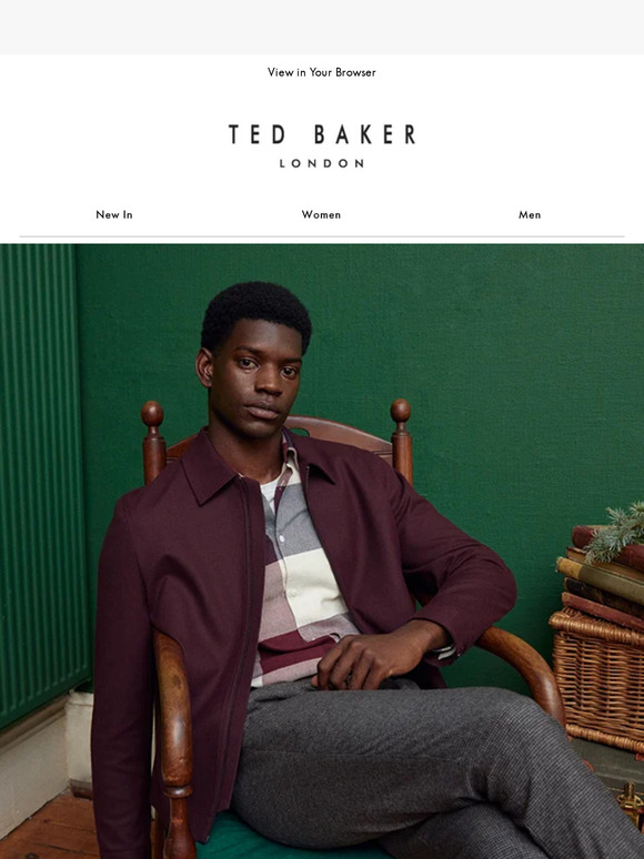 Ted Baker Your New Season Wardrobe Awaits Milled