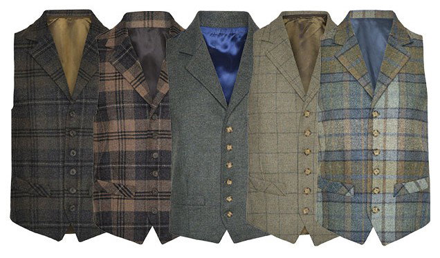 Men's Kilt Single Breasted Waistcoat