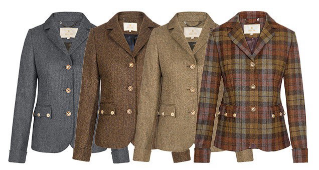 Ladies Tweed Highland Jacket