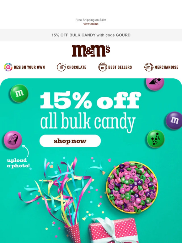 Full Color Promo Packs- 2oz. Personalized M&M'S®