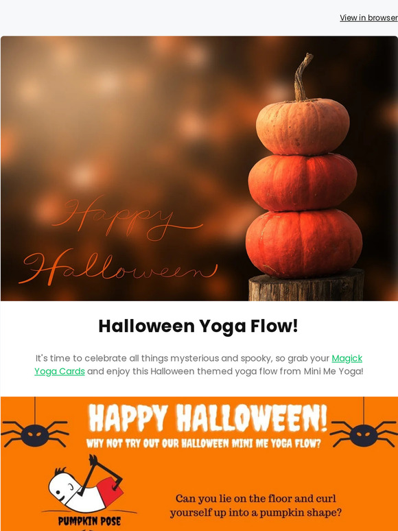 Halloween Yoga Flow!