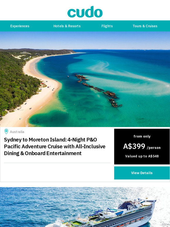 🛳️ P&O Cruises are back! Sail from $299 per person