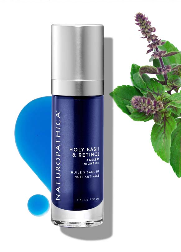 Holy Basil & Retinol Ageless Night Oil visibly reduces fine lines. It moisturizes, makes my skin glow, and helps with fine lines and wrinkles. Game changer! - Jennifer