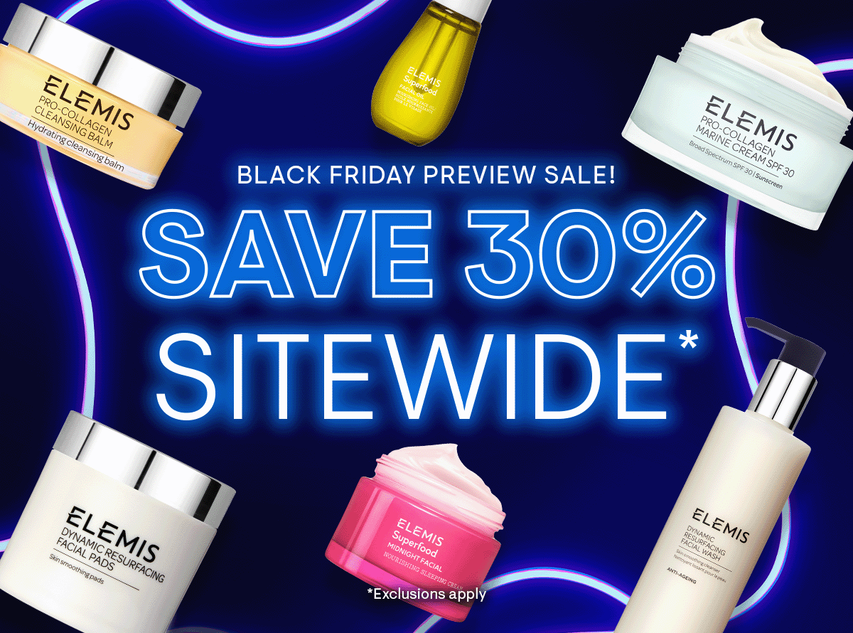 Elemis LAST CHANCE 30 OFF Sitewide Milled