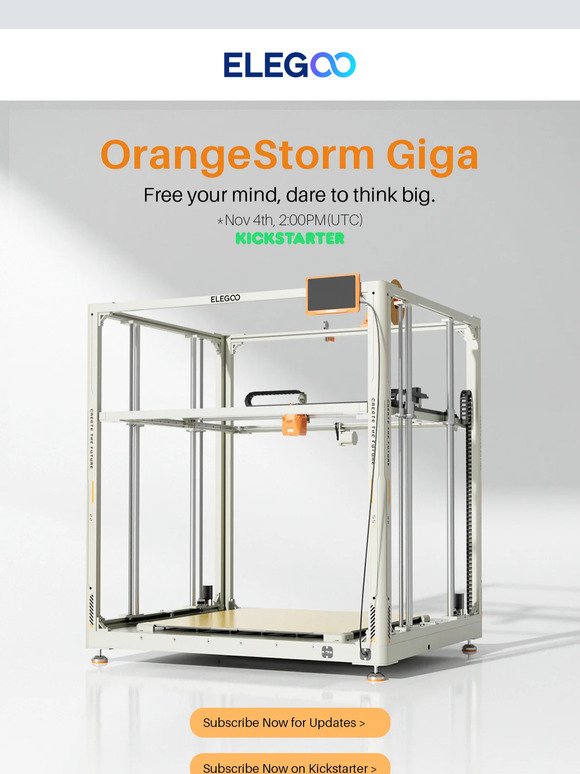 OrangeStorm Giga is coming soon on Kickstarter!