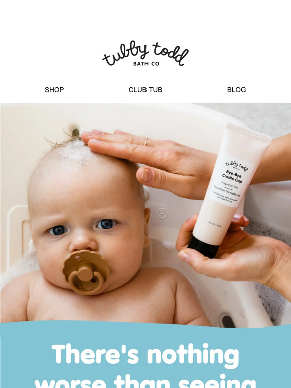 Tubby Todd Bath Co How to treat Cradle Cap 3 steps Milled