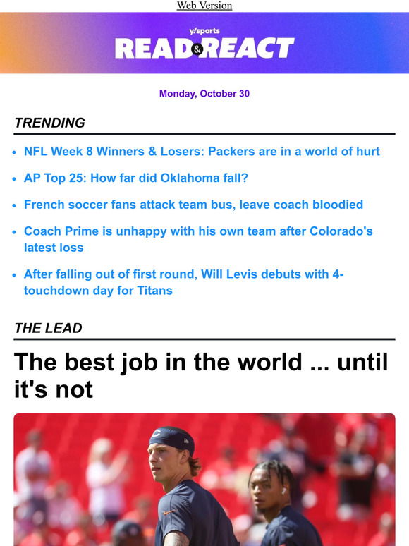 NFL winners & losers: Packers are in a world of hurt