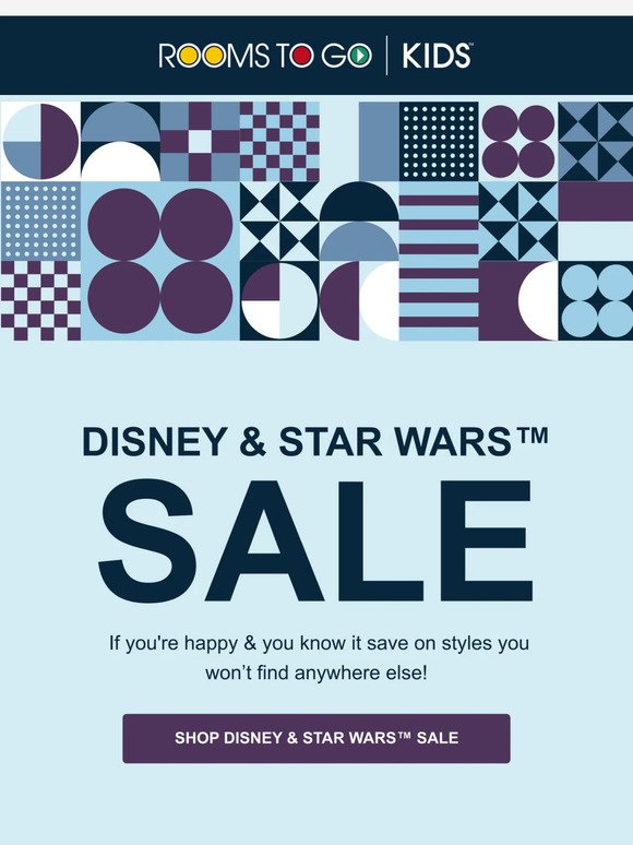 Disney & Star Wars Sale! Awesome kids styles for less!