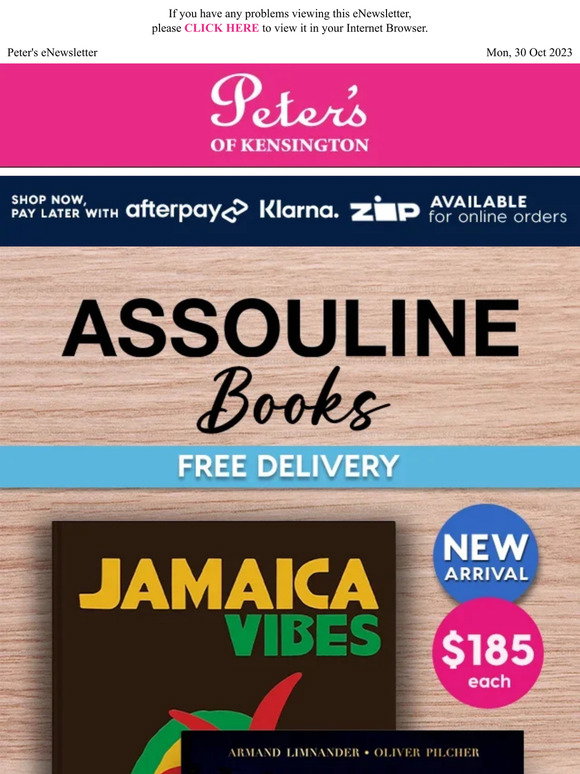 Peter's of Kensington New Arrivals from Assouline, Collectors Library