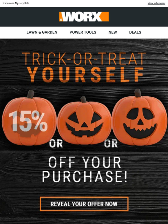 Enter, if you dare, to see your mystery sale