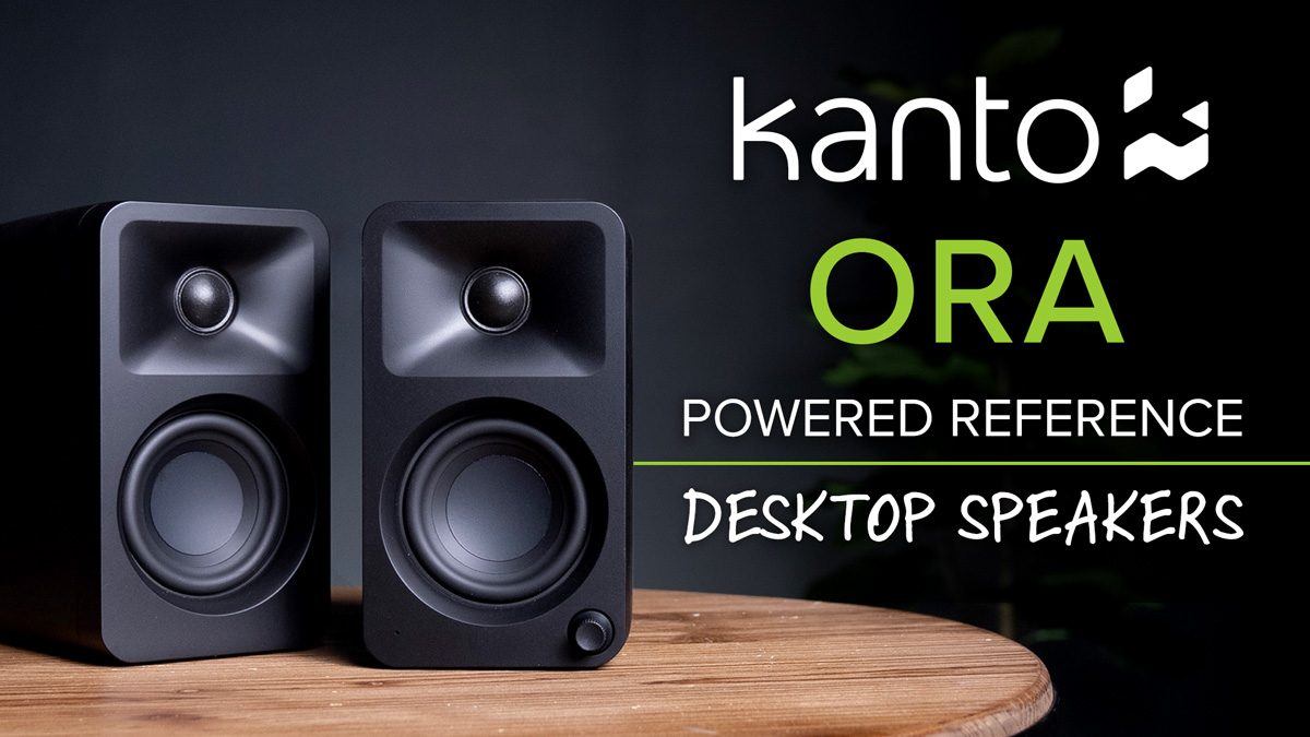 Audio Advice: 🔉NEW Kanto ORA Desktop Speakers: USB-C, Bluetooth 5.0, A ...