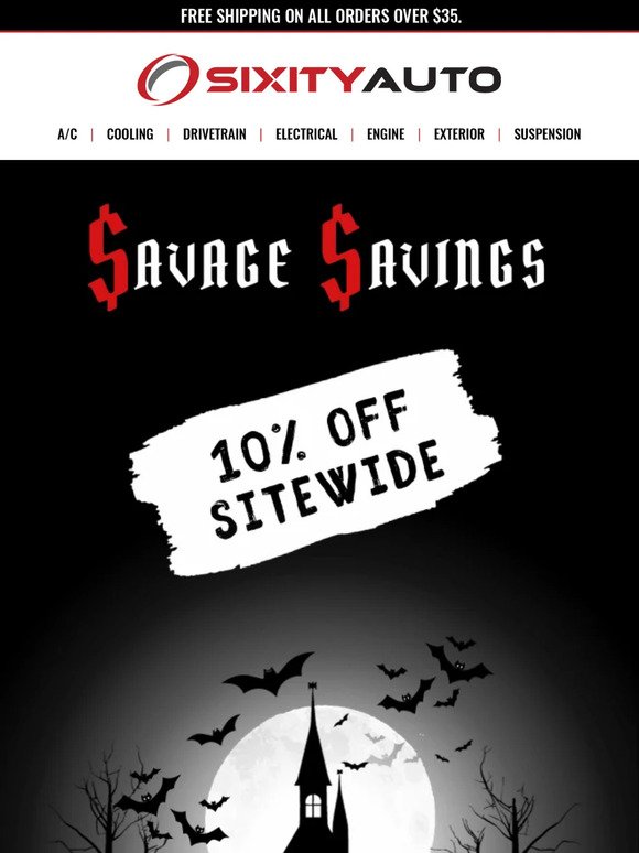 💀 Halloween Sale Is On! 💀 [Limited Time Only]