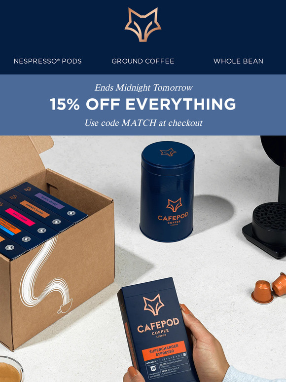 15% OFF Everything 👀