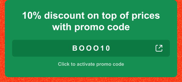 Click to activate promo code