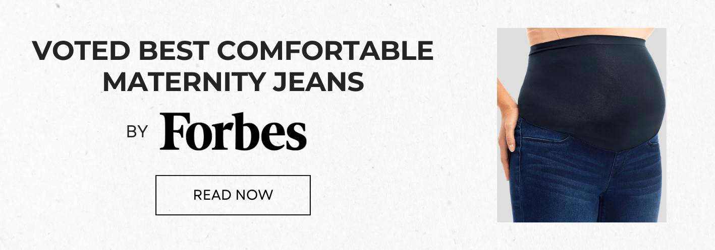 VOTED BEST COMFORTABLE MATERNITY JEANS BY FORBES