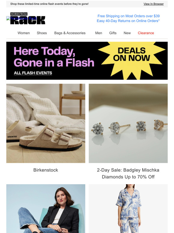 Flash Events, Nordstrom Rack