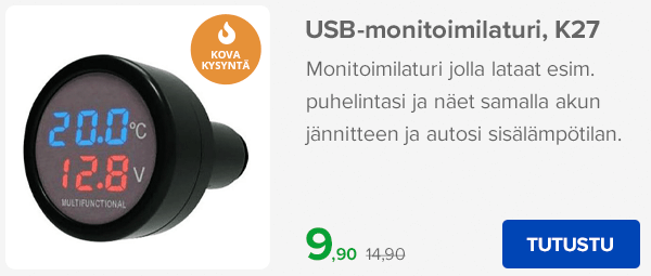 USB-monitoimilaturi, K27