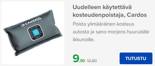Uudelleen käytettävä kosteudenpoistaja, Cardos