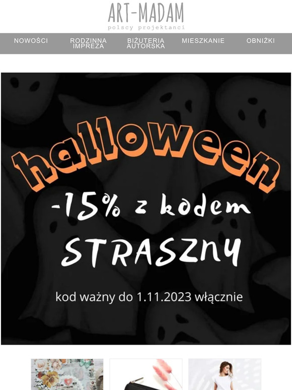 🧛 Straszna promocja -15%