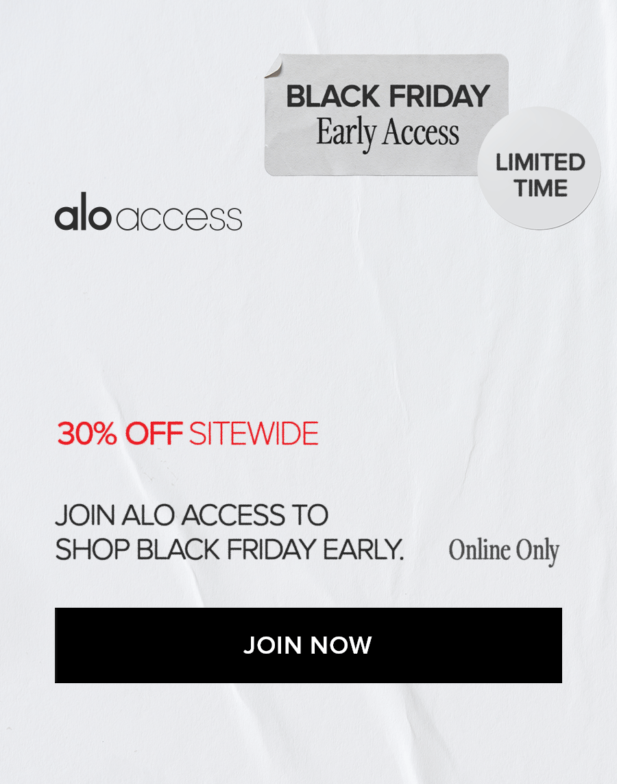 Alo Yoga Deals  30% Off Sitwide Using Code!